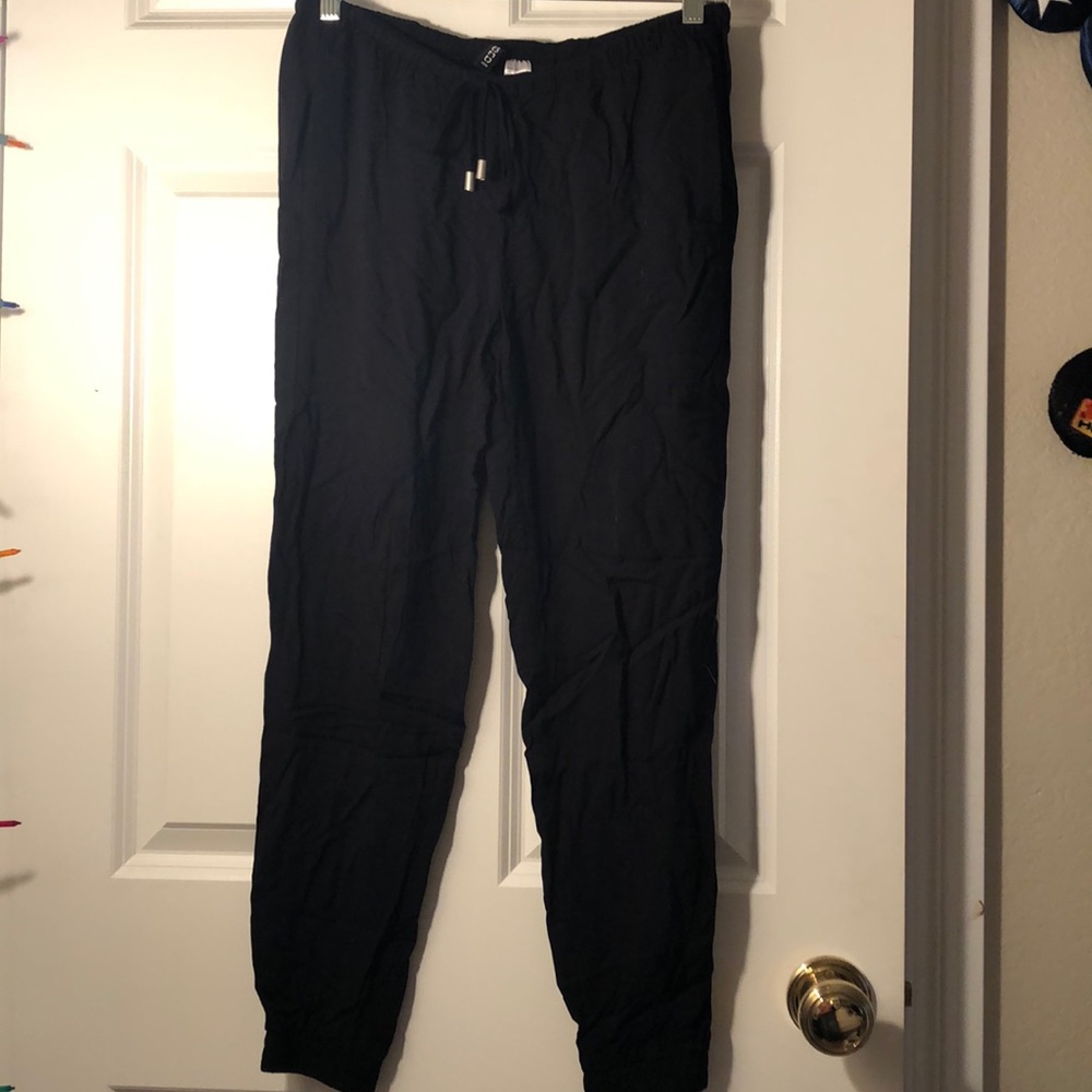Black joggers